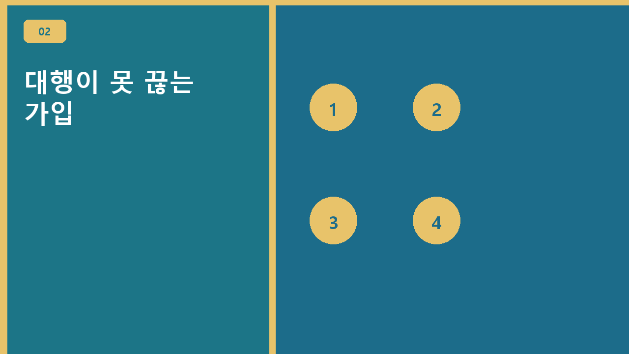대행이 못 끊는 가입